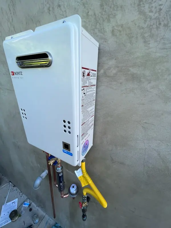 Tankless water heater installation for Country Club Colony homes